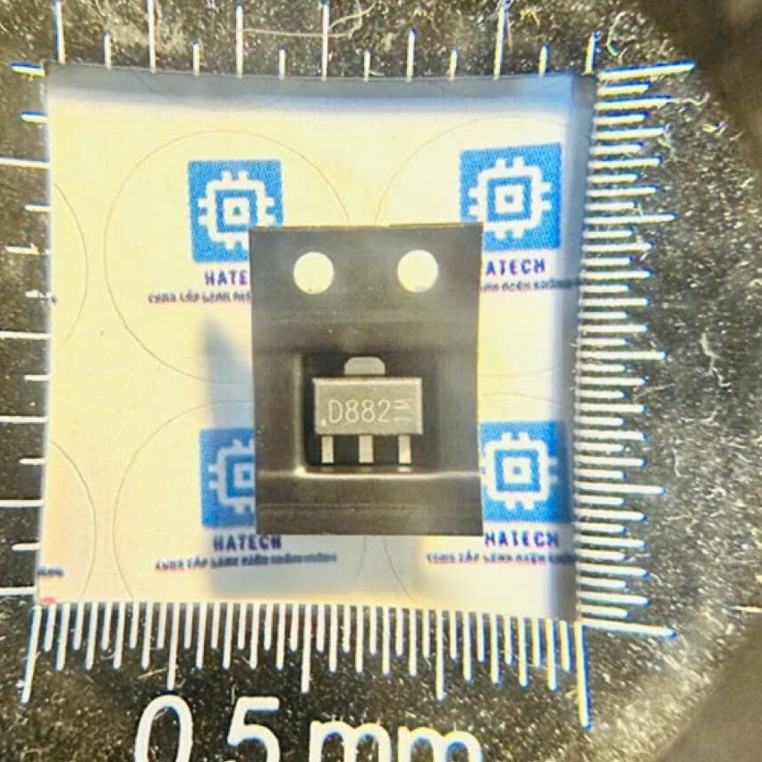 Túi 10 con Transistor D882 2SD882 882 SMD SOT-89 mới chính hãng