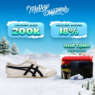  Giày Tiger Mexico 66 VIN Birch Black Chính Hãng Giày Sneakers Nam Nữ Full Box Bảo Hành 12 Tháng 