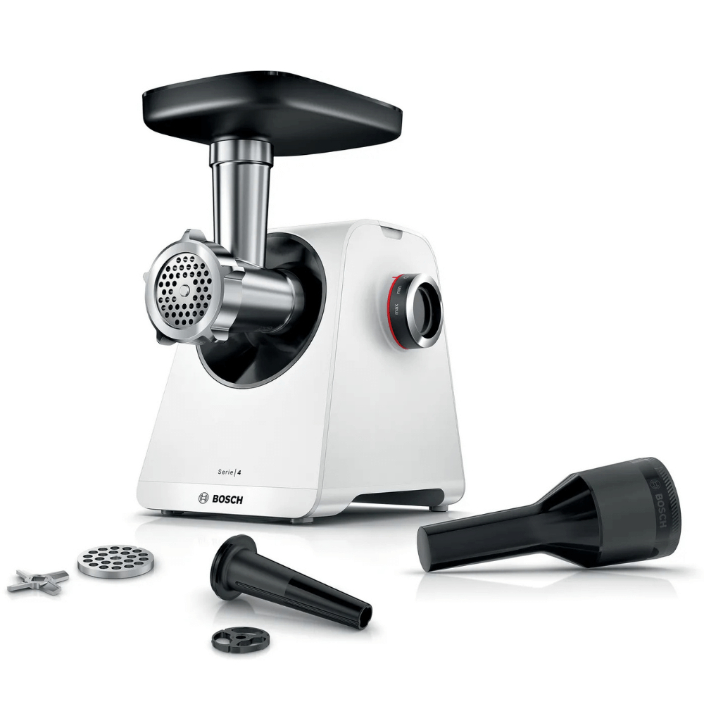 [BOSCH] Máy Xay Thịt Bosch MultiPower Series 4 MFWS420W - Nhỏ gọn - Công Suất 1900W - Bảo Hành 2 năm