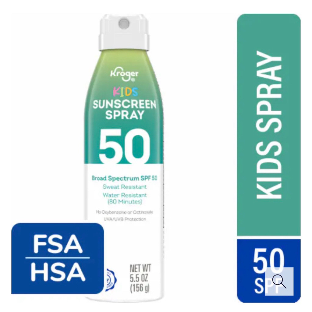 Chai xịt chống nắng dạng xịt Kroger Kids Sunscreen Spray SPF 50