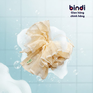  Bông Tắm Tạo Bọt Bindi – Cotton Cao Cấp Tẩy Tế Bào Chết Tiết Kiệm Sữa Tắm 