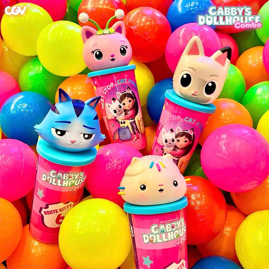 Ly/ cốc Gabby’s Dollhouse CGV