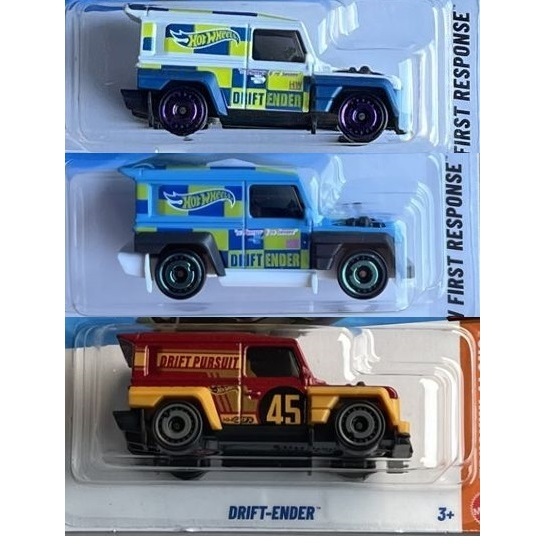 Mô hình xe địa hình off-road bán tải Hot Wheels Land Range Rover Drift-Ender