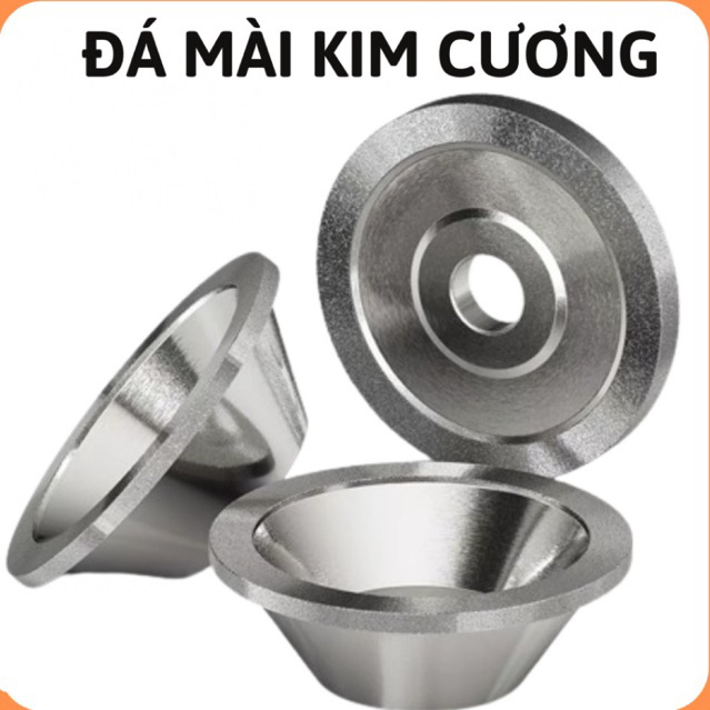 Đá mài kim cương 100mm,đá mài hợp kim phi 100,bát mài kim cương,chén mài kim cương,mài lưng,chén mài