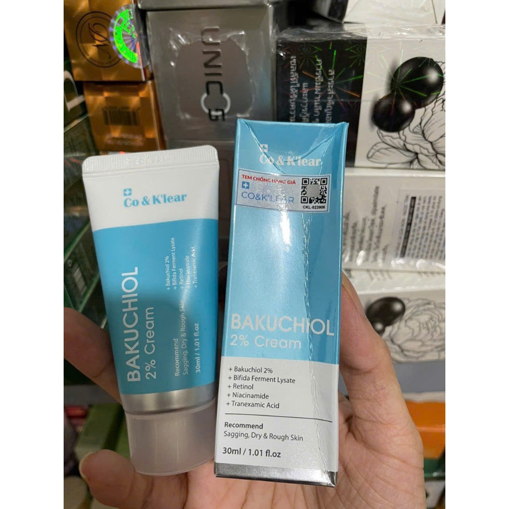 Kem bakuchiol 2% co &klear