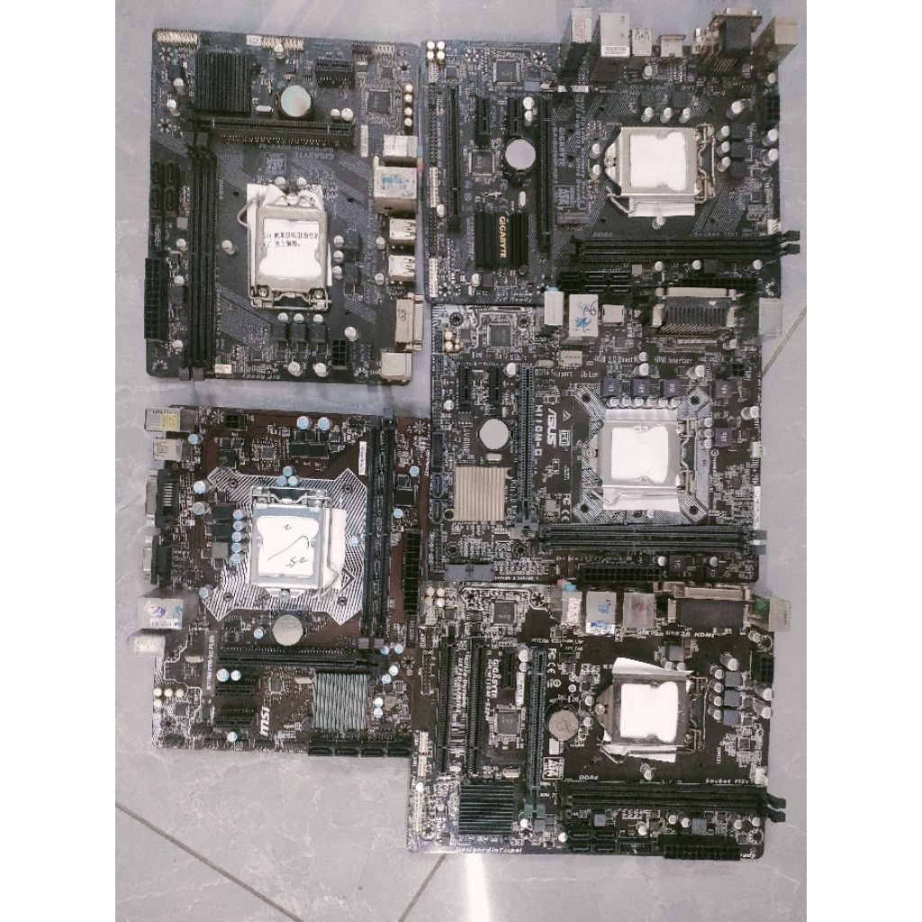 Mainboard H110 B150 B250 hoạt động tốt