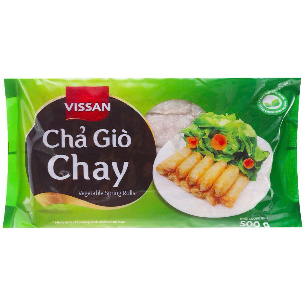 chả giò chay ngon tiện lợi 500gr