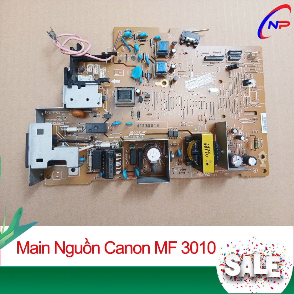 Board Main Nguồn Máy In Canon MF 3010, MF3010 - Zin Tháo Máy - Chạy Tốt
