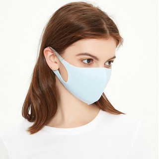 [RẺ SẬP SÀN] 10 khẩu trang vải su (poly 2 da) mềm mại, co giãn, chống bụi