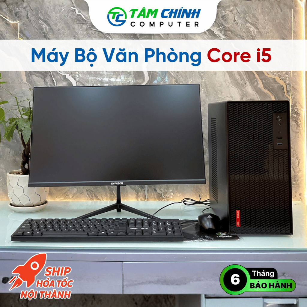 Máy Bộ Văn Phòng Intel Core i5-4570 | RAM 16GB | SSD 512GB - Tâm Chính Computer