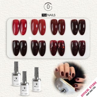  Sơn gel đỏ chọn lẻ hãng Tg không kèm bảng màu 