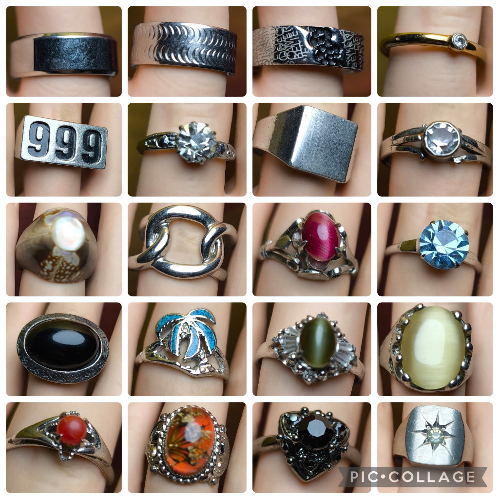 N04. 2ndhand Nhẫn si nhiều kiểu