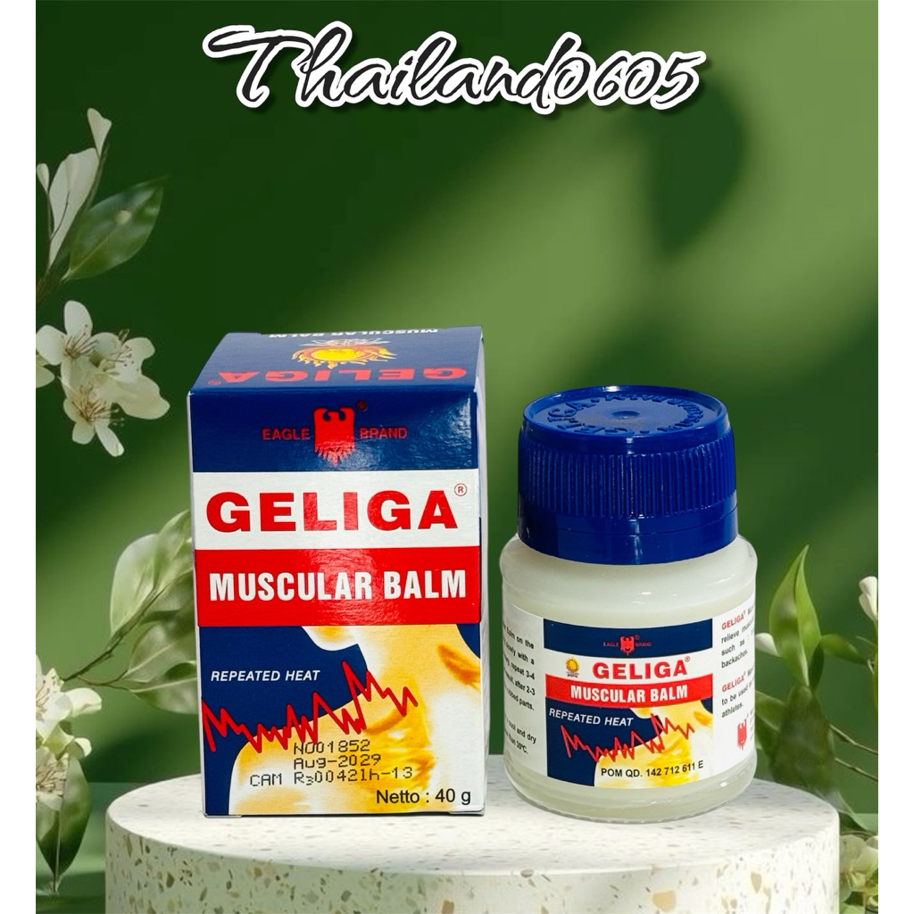 1 hủ Dầu cù là lửa Geliga Muscular Balm