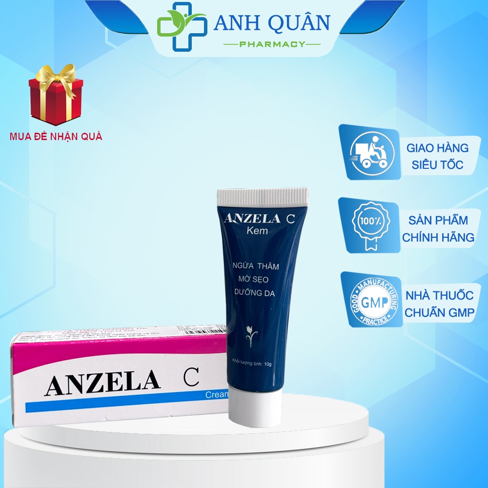✅ [Chính Hãng] Anzela C Mờ thâm, mờ sẹo | Tuýp 10g (hàng chuẩn)