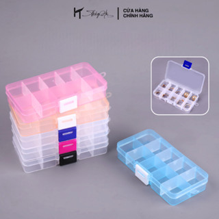  Hộp Đựng Mi Fan Hộp Đựng Móng Nail Box Hộp Bảo Quản Có Nắp Gài Tiện Lợi \ Thúy Hà 