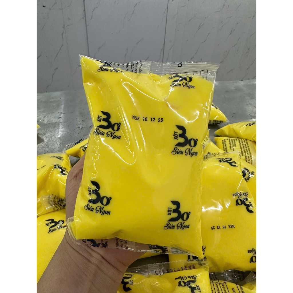 Bơ vàng hột gà siêu mê - Hủ 500gr