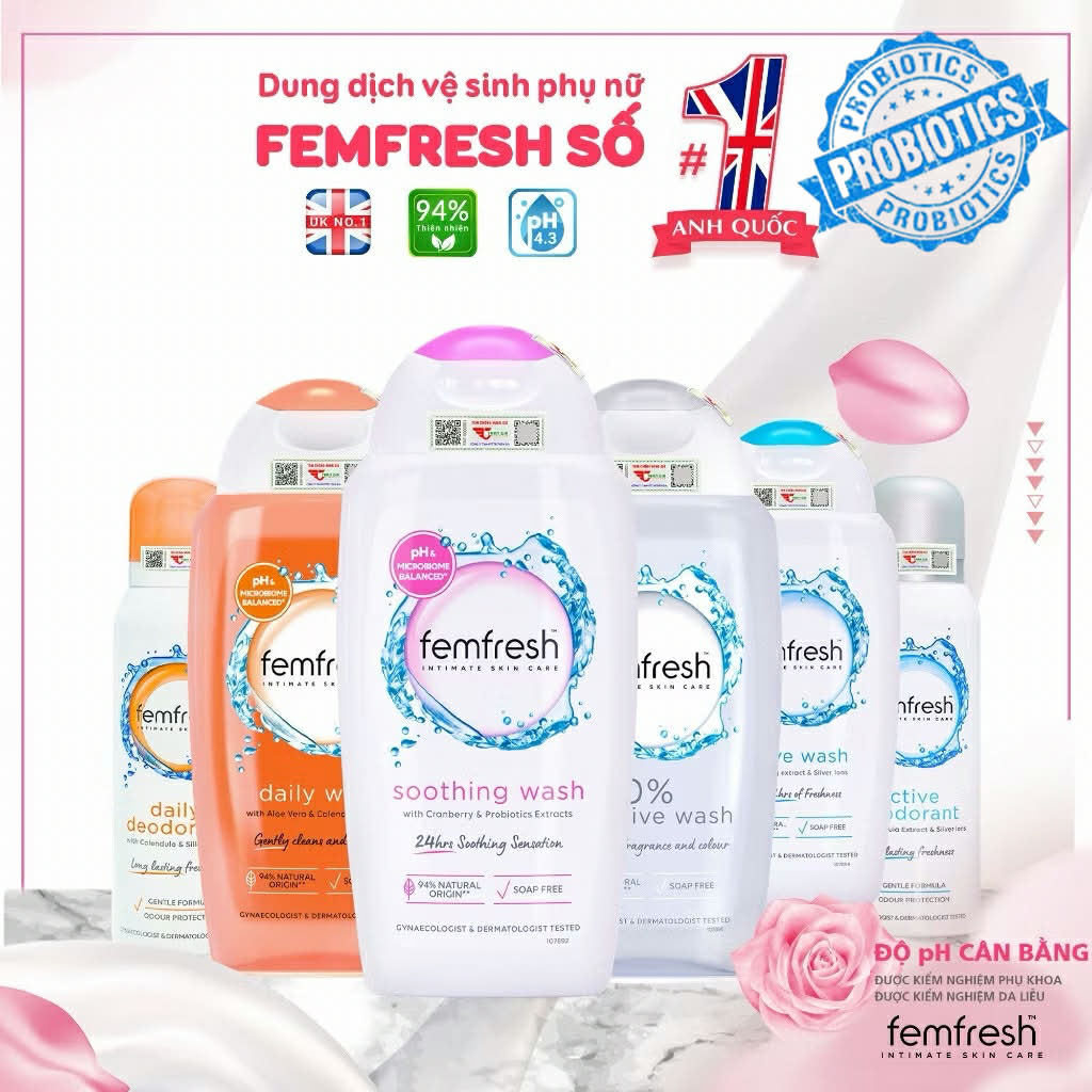 Femfresh Dung dịch vệ sinh FEMFRESH chính hãng