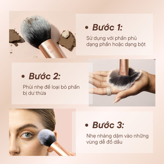 Cọ đánh phấn phủ RT Real Techniques Brush Crush 300 Powder( không hộp )