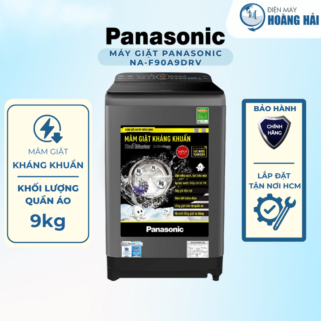 NA-F90A9DRV | MÁY GIẶT PANASONIC 9 KG NA-F90A9DRV