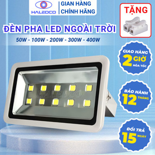  Đèn Pha Led Ngoài Trời 220V Siêu Sáng Đèn Pha Biên Quảng Cáo Sân PickleBall Sân Vườn Haledco 100W 150W 200W 250W 300W 