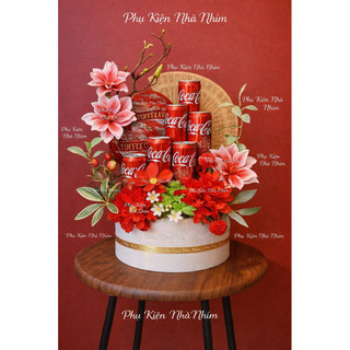   Tặng keo nến  Set Đồ Trang Trí Tháp Bánh - Phụ Kiện Làm Oản Tài Lộc Trưng Bày Dịp Lễ Tết Rước May Mắn 
