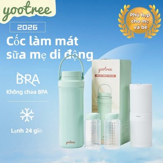  【Giảm giá sản phẩm mới!! Bình giữ nhiệt sữa mẹ bình sữa cho bé kèm 2 bình lưu trữ sữa miễn phí. 