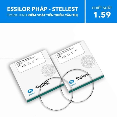 Tròng Kính Kiểm Soát Tiến Triển Cận Thị Stellest Essilor 1.59 Airwear