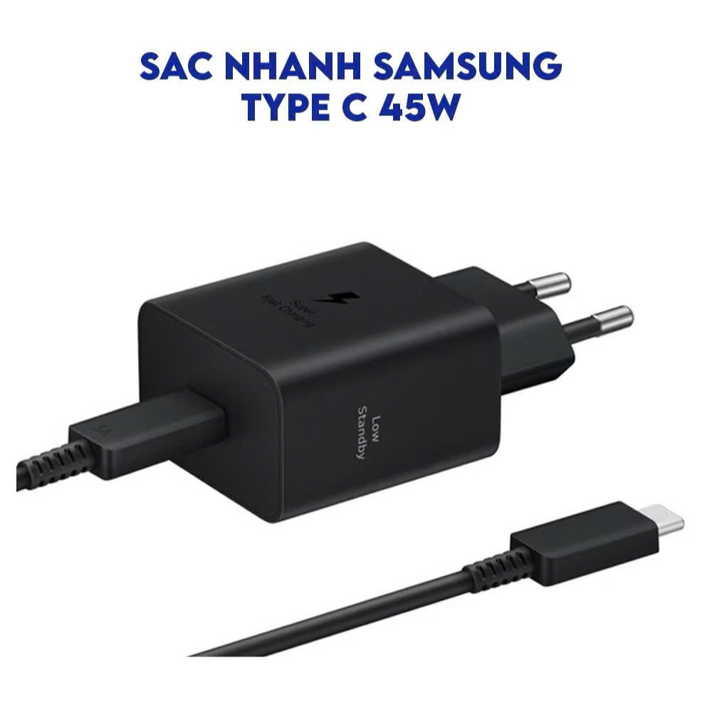 Củ Sạc Nhanh Samsung 45W Super Fast Charging EP-T4511 Chính Hãng