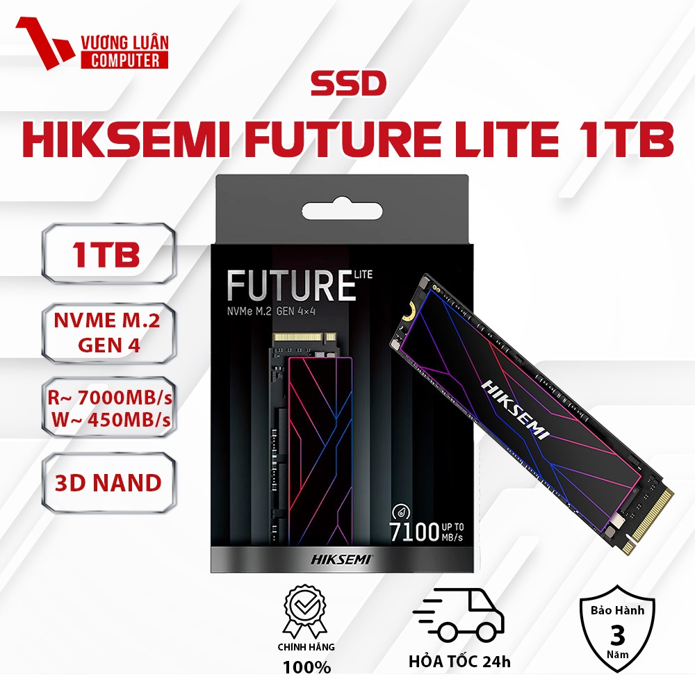 SSD HIKSEMI FUTURE Lite 1TB NVME M.2 Gen4x4