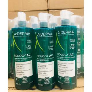 Gel rửa mặt A-DERMA 400ml date 07/2026
