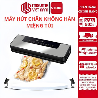 Máy Hút Chân Không Misuma - Hoàn Toàn Tự Động, Máy Đóng Gói Thực Phẩm Khử Trùng Bằng Tia Cực Tím