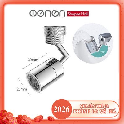 Đầu Nối Vòi Nước Thông Minh 720 Độ Tăng Áp Thông Minh Lắp Đặt Chậu Rửa Chén Bát - OENON