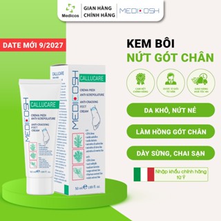  Kem Nứt Gót Chân & Chai Sạn Medicosh Callucare Nhập Khẩu Từ Italy Giúp Gót Chân Mịn Màng - 50ml 