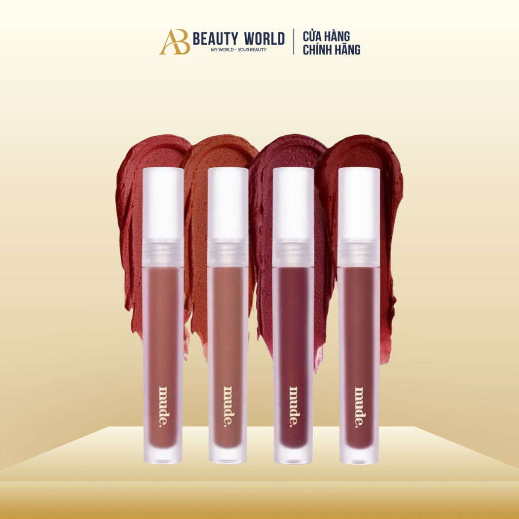 [DATE 06/2026] Son Kem Mịn Lì Nhẹ Như Nhung Blur Mude Soft Blur Tint