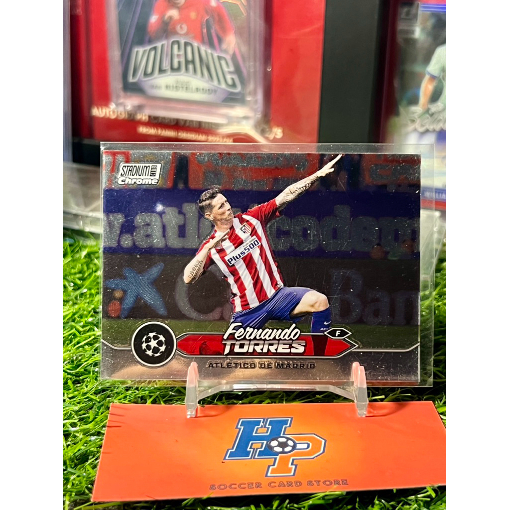 Thẻ bóng đá Fernando Torres Topps Chrome Stadium 2023/24