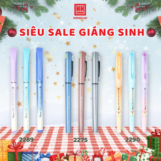  Bút máy Hồng Hà nét đều ngòi trơn Bút mực luyện viết dành cho học sinh tiểu học - Bút 2275 2289 2290 