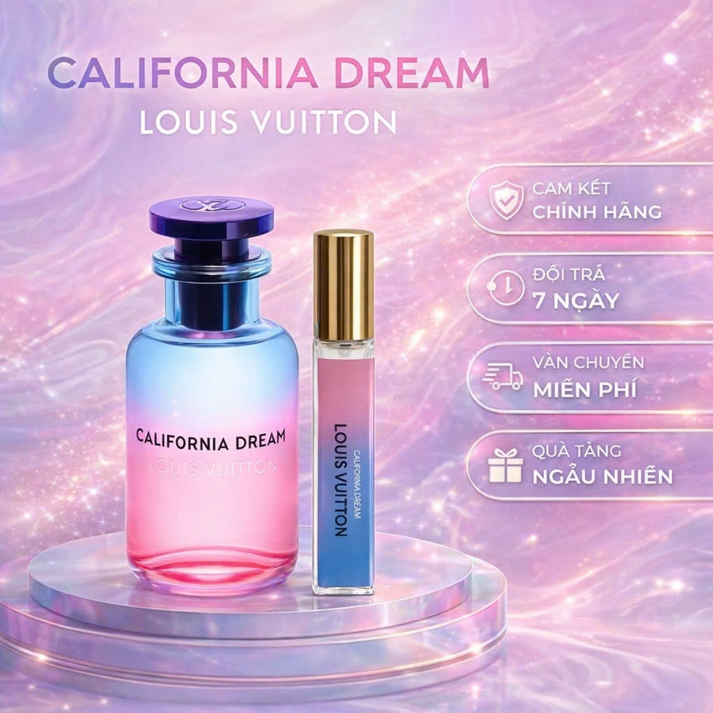 Nước hoa Louis Vuitton California Dream chiết 10ml