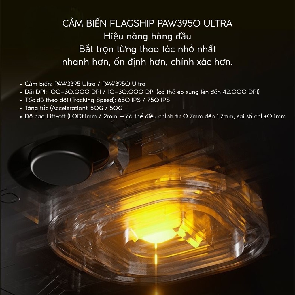 [⚡Cực Hot] Chuột Gaming Không Dây ATK X1 Ultimate - Paw3950Ultra, 8KHz PollingRate, Nordic 52840 NEW | BigBuy360 - bigbuy360.vn