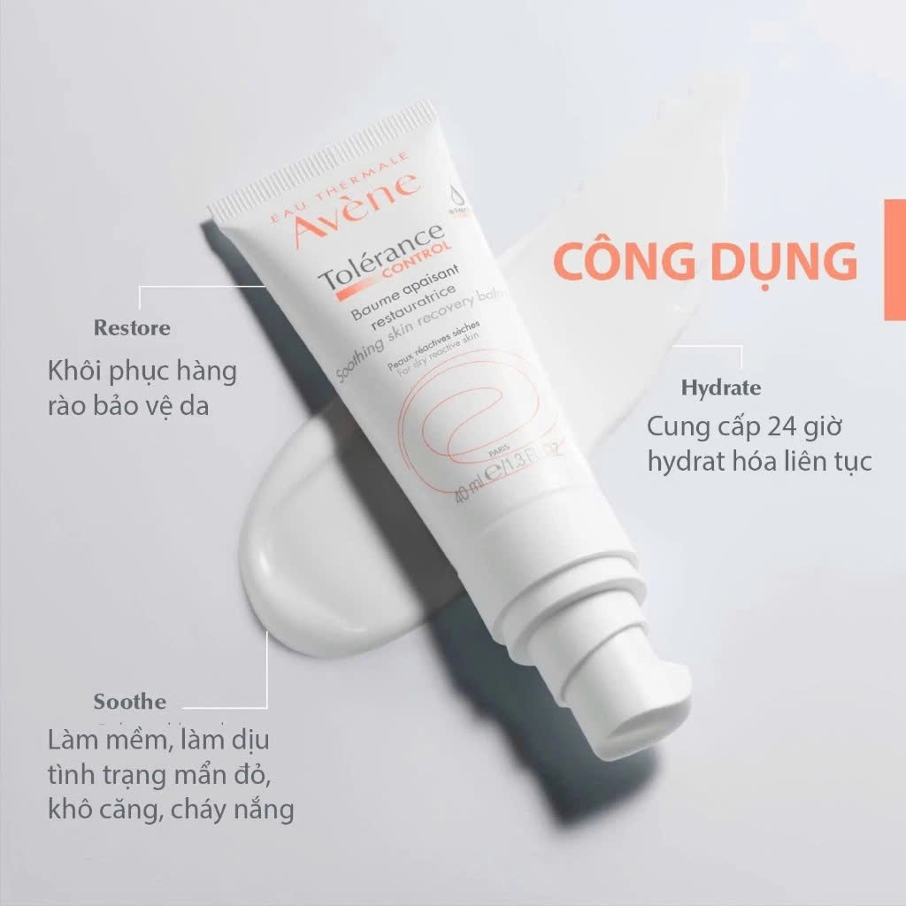 Avene - Kem dưỡng khôi phục hàng rào bảo vệ da AVÈNE CONTROL SOOTHING SKIN RECOVERY 40ml