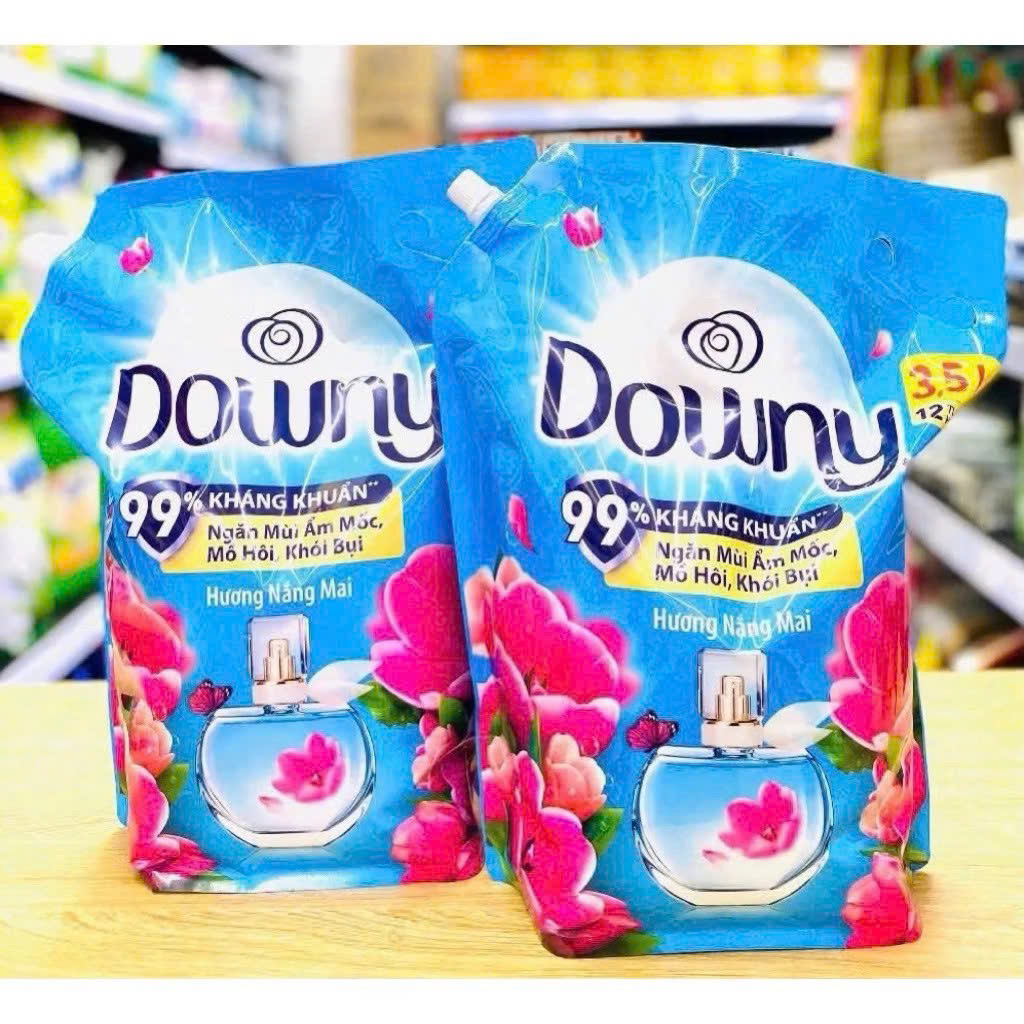 Nước xả vải Downy Hương Nước Hoa túi 3.5L/ 4L (mới)
