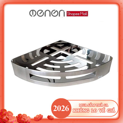 Kệ Góc SUS304 Để Đồ Nhà Tắm Lắp Đặt Dán Tường Gạch Men Hoặc Khoan Vít Tường - OENON