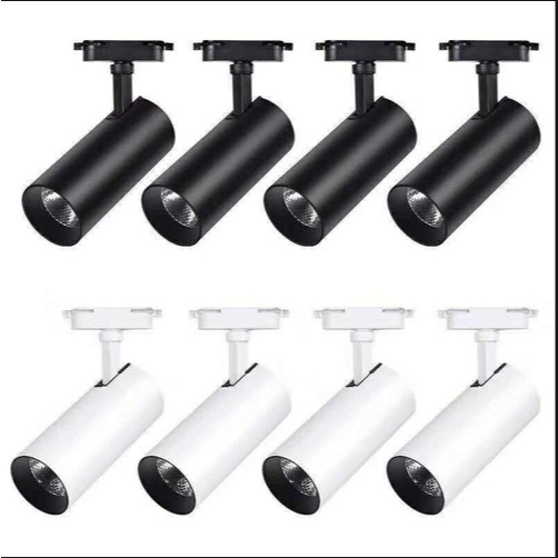 Đèn Rọi Ray ,Đèn Rọi Ống Bơ Cob Công Suất  12w / 20w / 30w, Trang Trí Shop- Chưa Kèm Ray