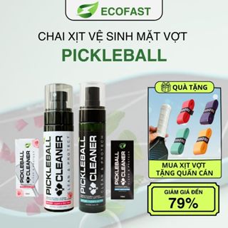  Chai Xịt Vệ Sinh Mặt Vợt Pickleball Ecofast 100ML Chuyên Dụng Vệ Sinh Và Bảo Vệ Mặt Vợt 
