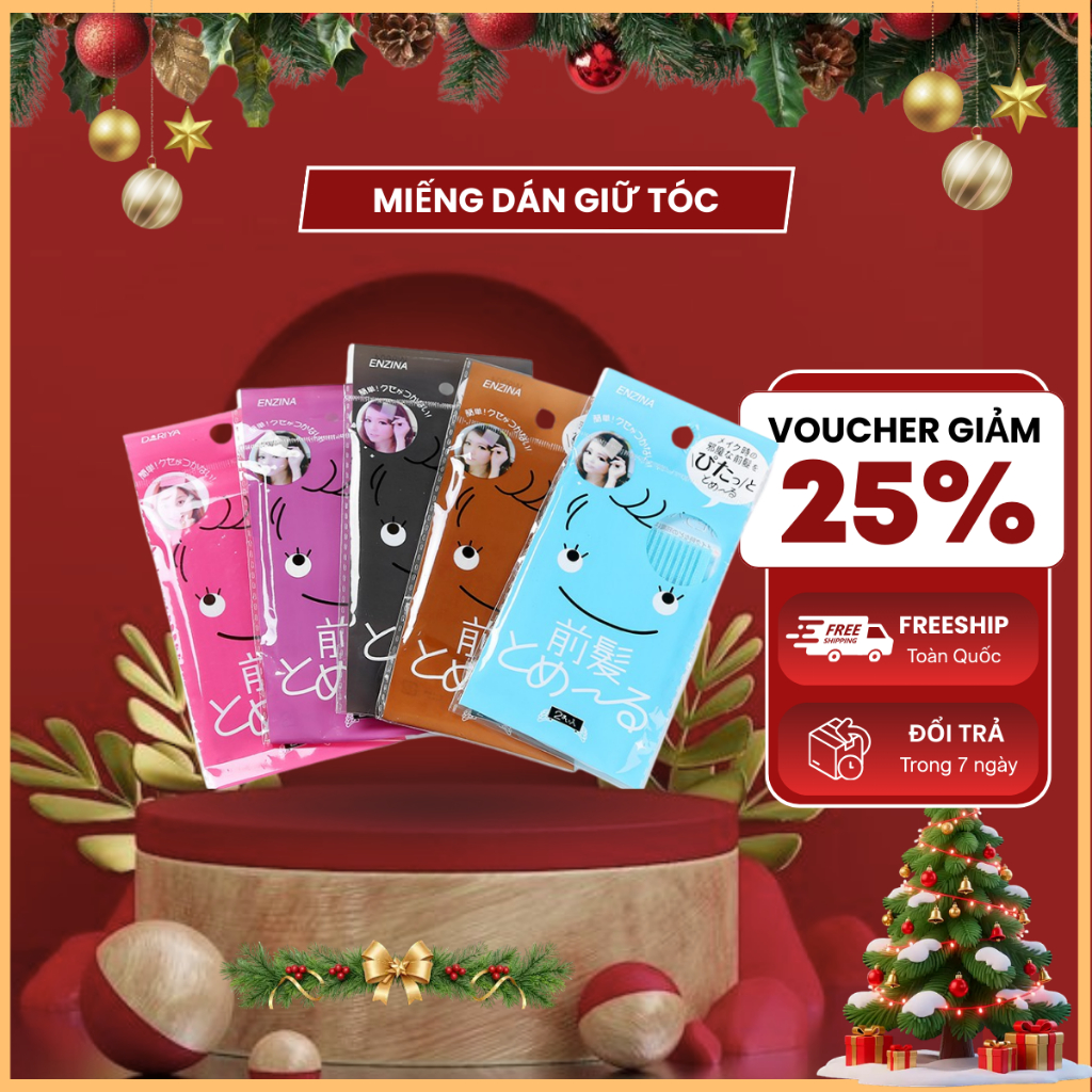 [ COMBO 2] Miếng dán giữ tóc - Miếng dán tóc trang điểm rửa mặt