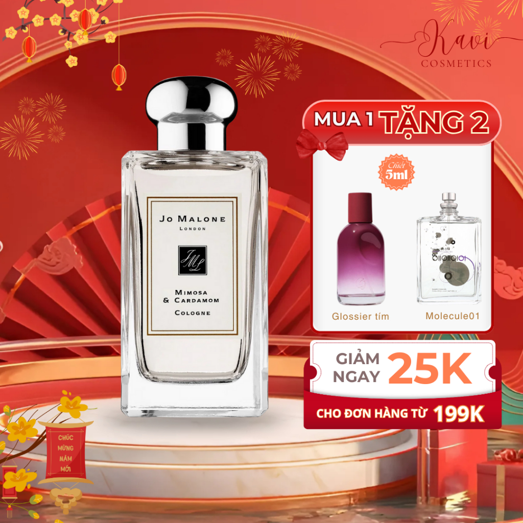 Nước hoa chiết 10ml unisex Jo Malone Mimosa & Cardamom quyến rũ, sang trọng - kavi cosmetics