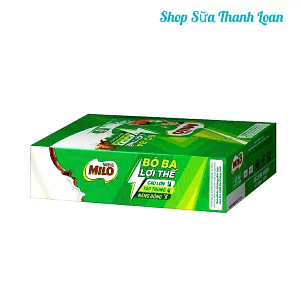 [HSD T7-2026] Thùng 24/ 48 Hộp Sữa Nước Nestle Milo 110ml/ Hộp.