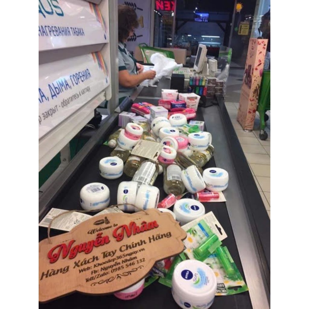 NIVEA | Kem Dưỡng Ẩm Bổ Sung Nước 200ml- Kem dưỡng ẩm NIVEA CARE - Kem Dưỡng Da Chuyên Sâu ,Nhạy Cảm