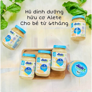 [ Sale date tháng 10- hàng sẵn] Hũ dinh dưỡng Alete nội địa Đức 190gram Vị bích quy