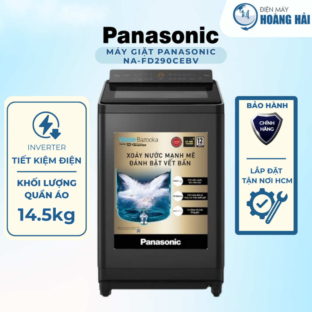 NA-FD290CEBV | Máy giặt Panasonic Inverter 14.5 kg NA-FD290CEBV - Hàng Chính Hãng