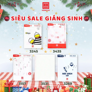  Bọc vở nilon Hồng Hà bọc SGK SBT vở học sinh 